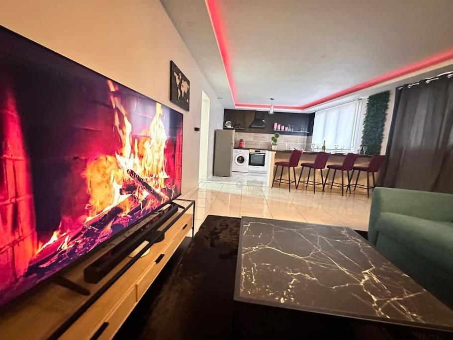 E Servagnat T3 Luxe Avec Sauna Jacuzzi Et Hammam エペルネー エクステリア 写真